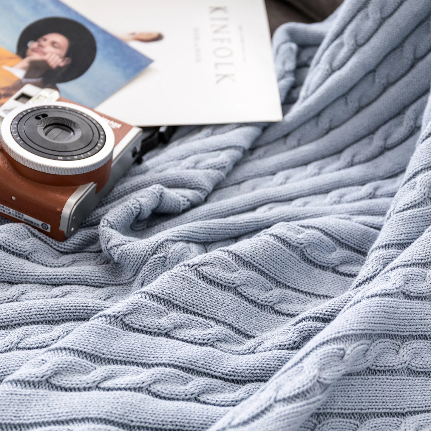 Plaid 100% coton