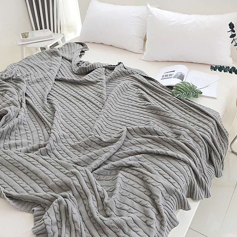 Plaid 100% coton
