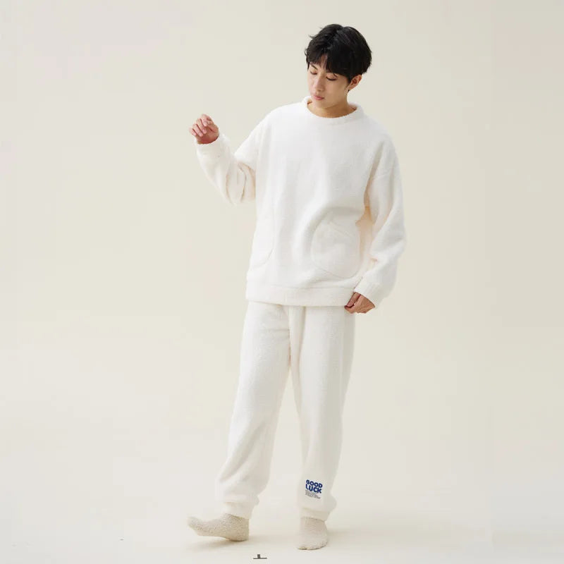 Combinaison pyjama homme polaire