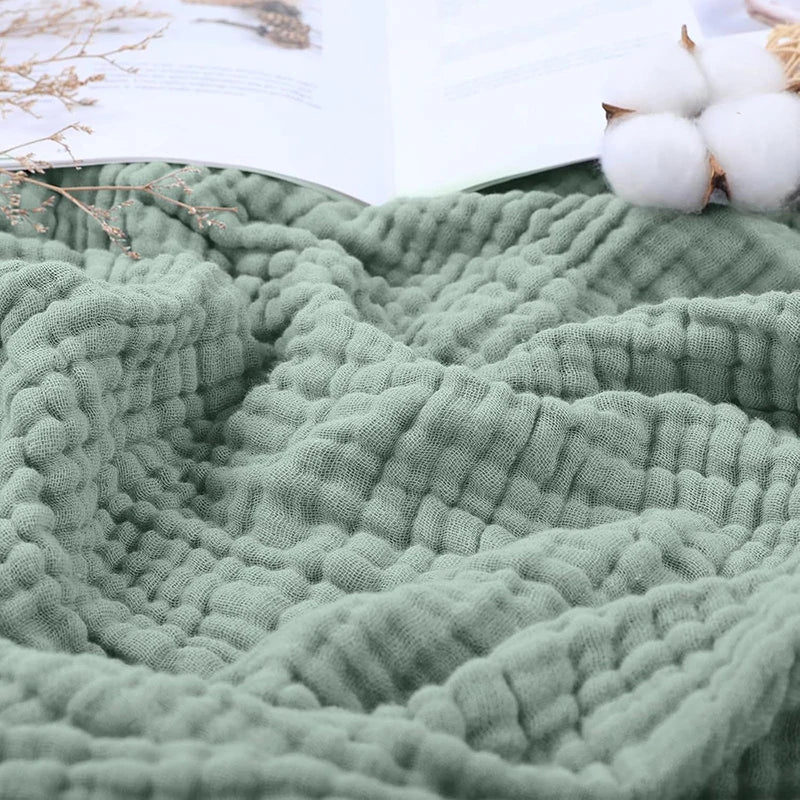 Plaid en mousseline de coton