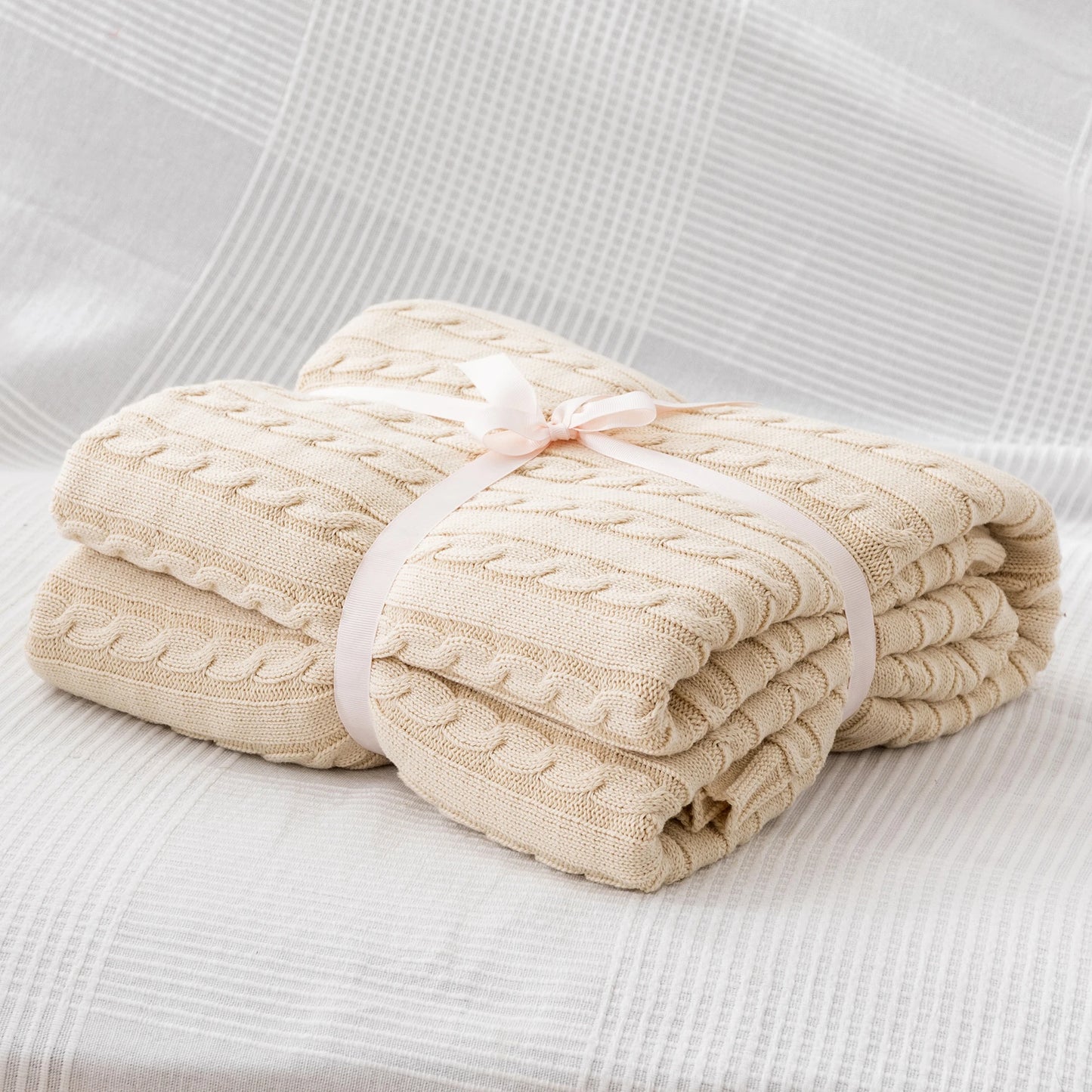 Plaid 100% coton