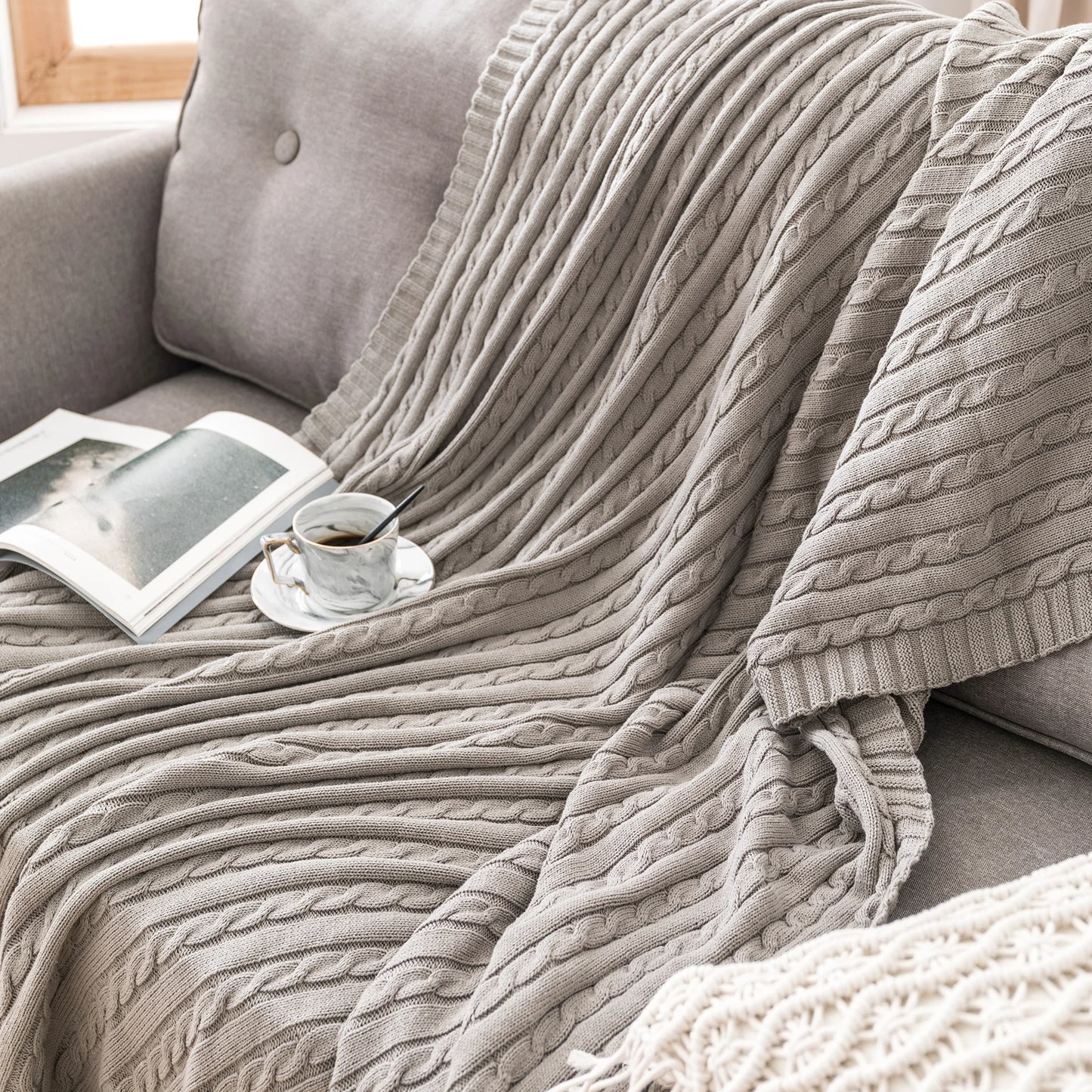Plaid 100% coton