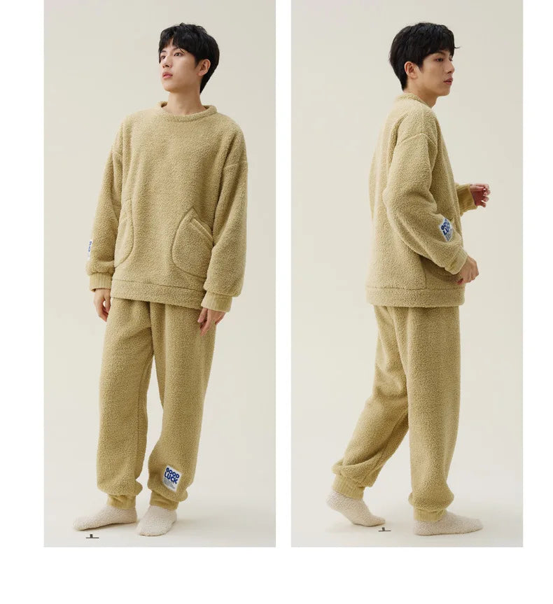 Combinaison pyjama homme polaire