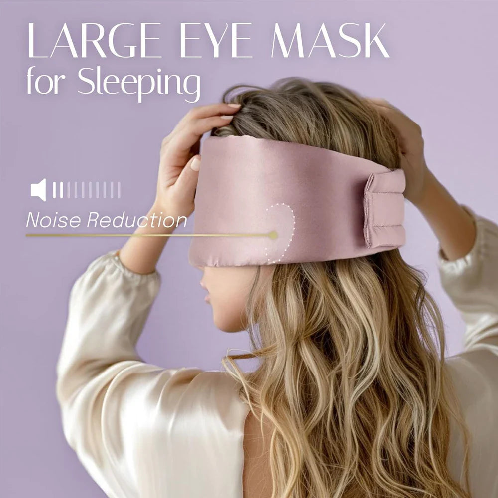 Bandeau de sommeil en soie de murier