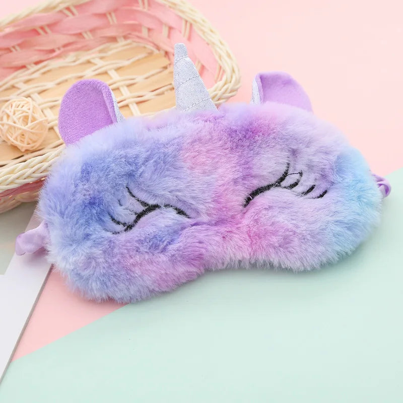 Masque de nuit licorne