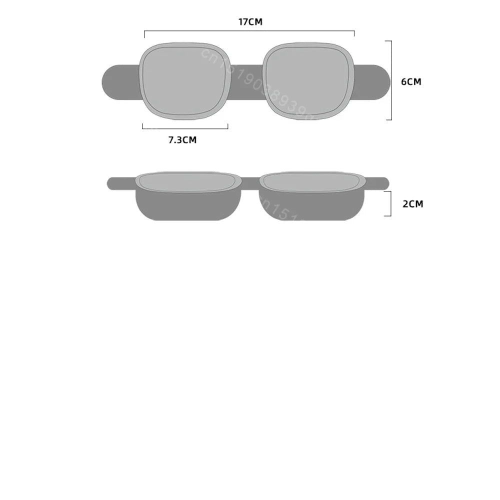 Masque de sommeil yeux ajsutables