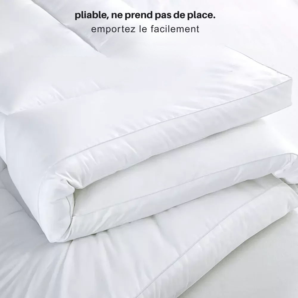 Surmatelas en plume