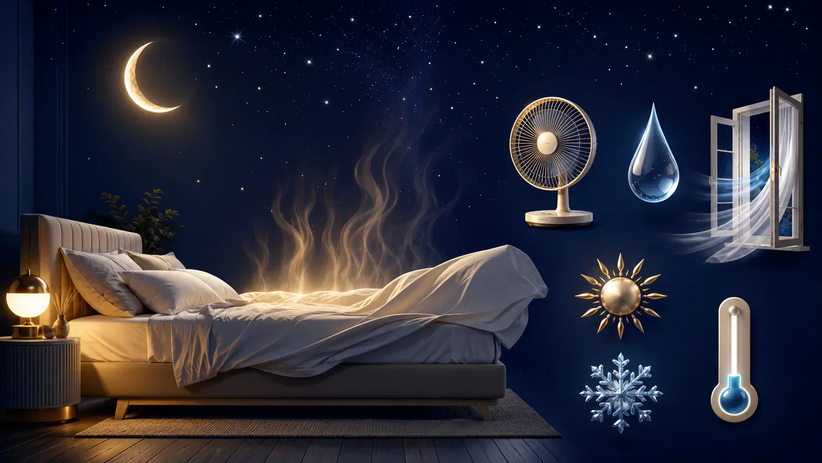 Comment dormir quand il fait chaud Image