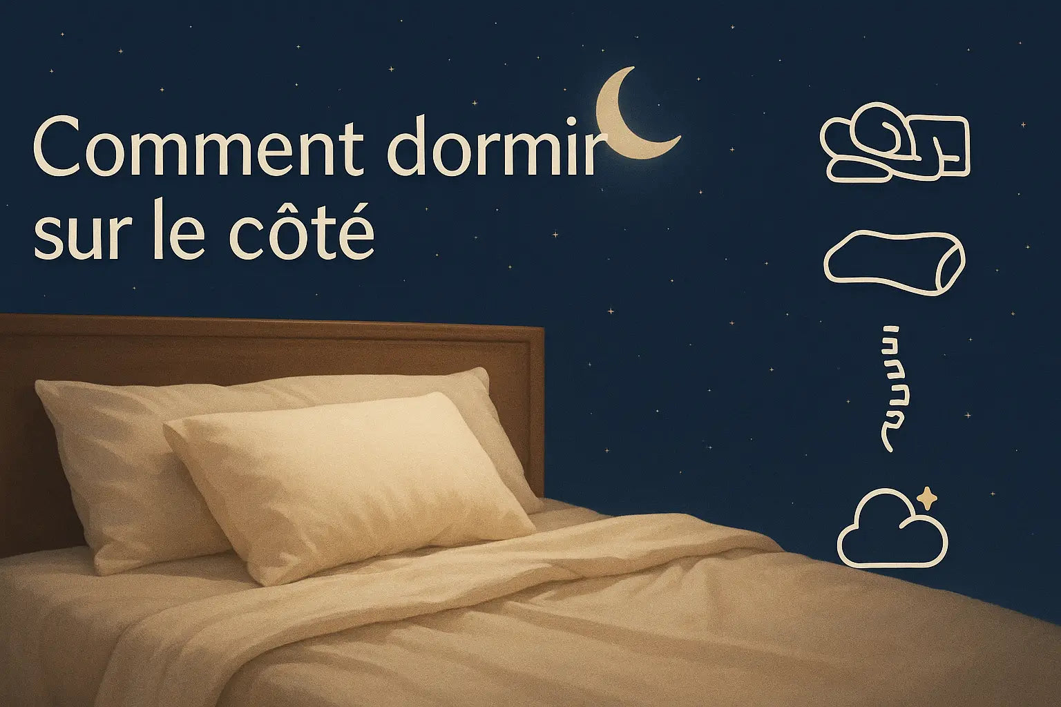 comment dormir sur le cote Image