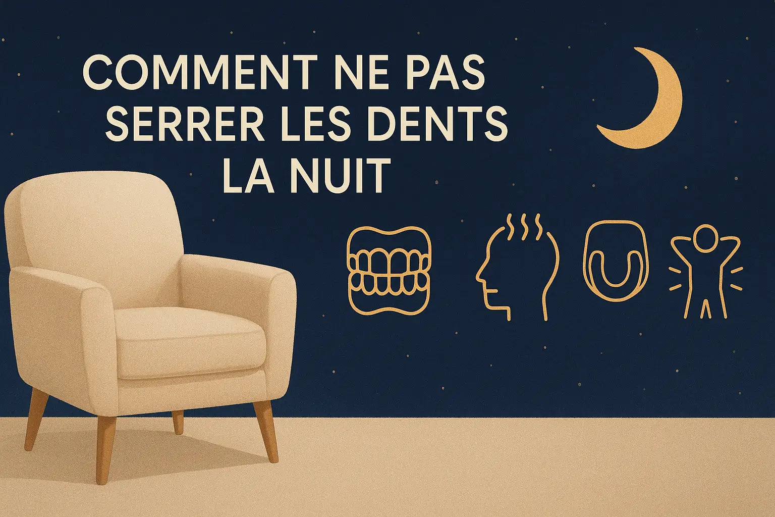 Comment ne pas serrer les dents la nuit Image