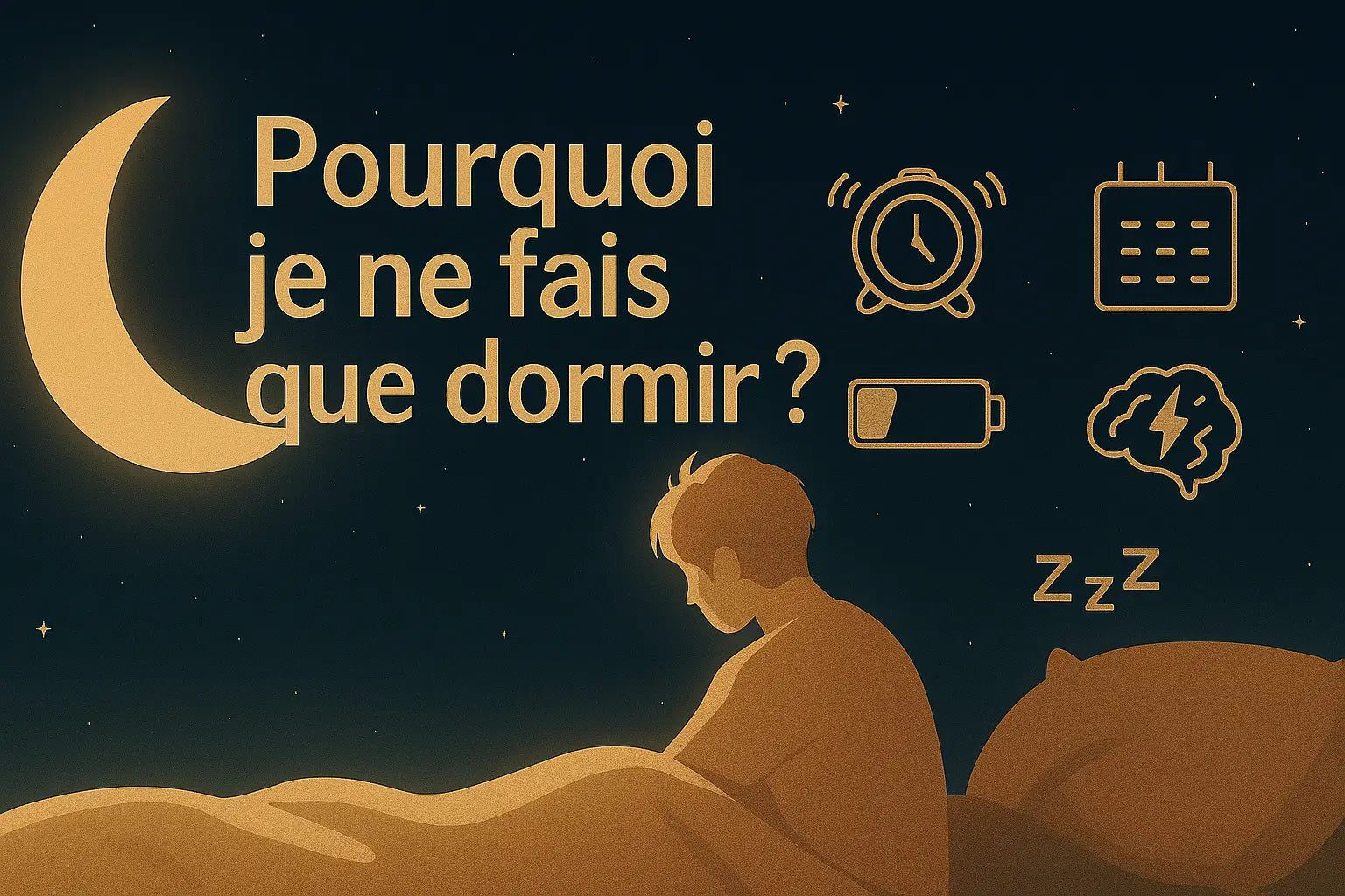 Pourquoi je fait que dormir Image