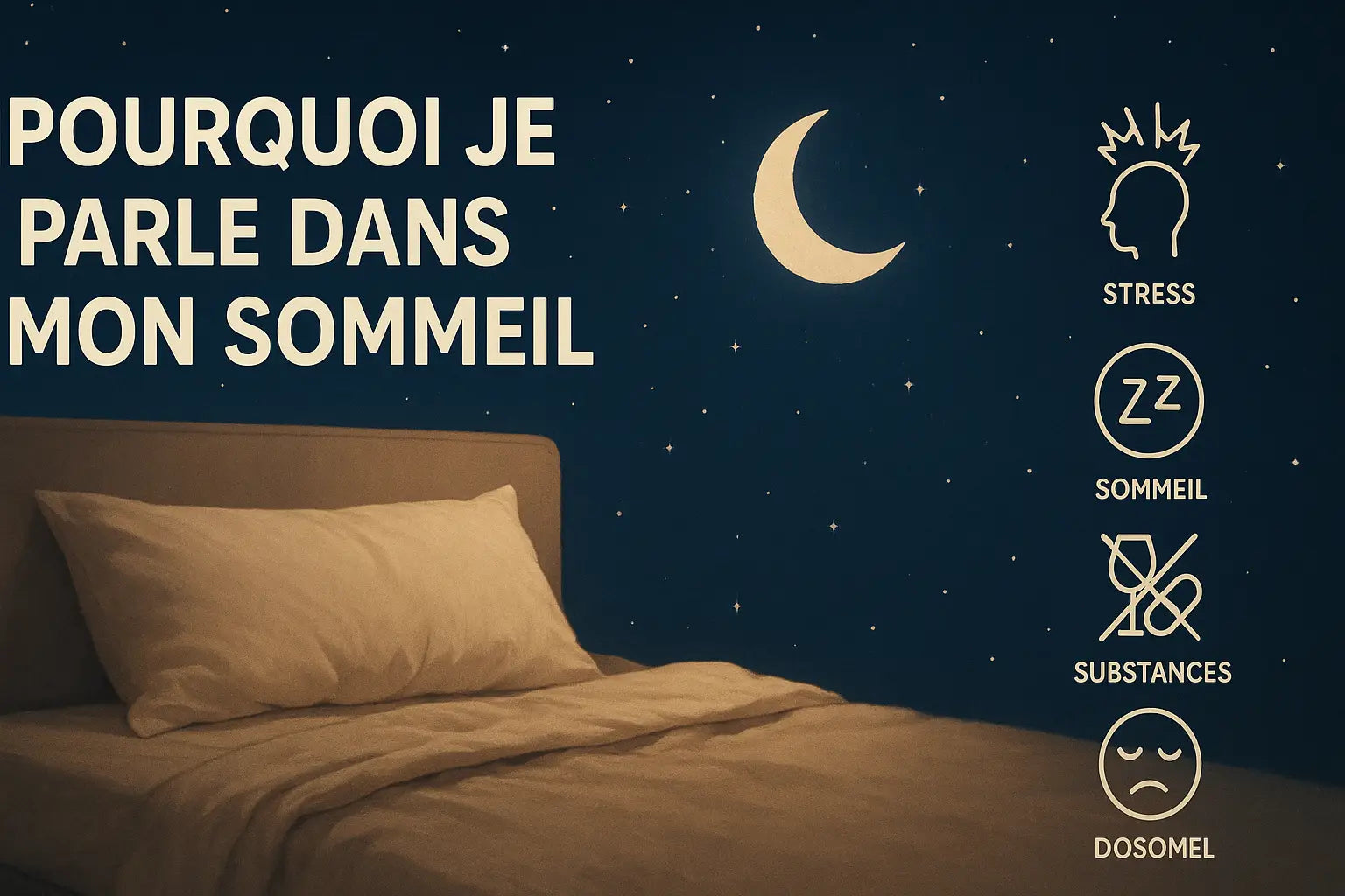 Pourquoi je parle dans mon sommeil Image