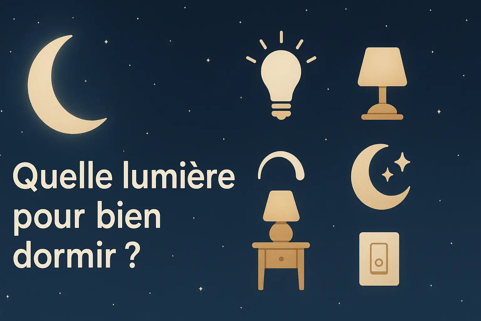 quel lumiere pour dormir​ Image