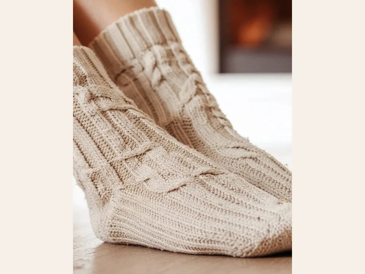 Paires de chaussettes chaudes comparées selon leur matière