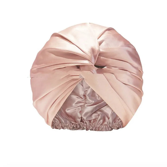 Bonnet de nuit en soie