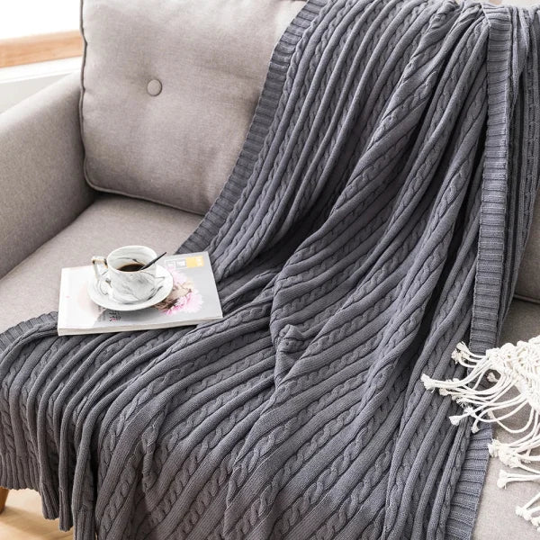 Plaid 100% coton