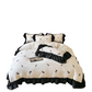 Parure de lit noir & blanc