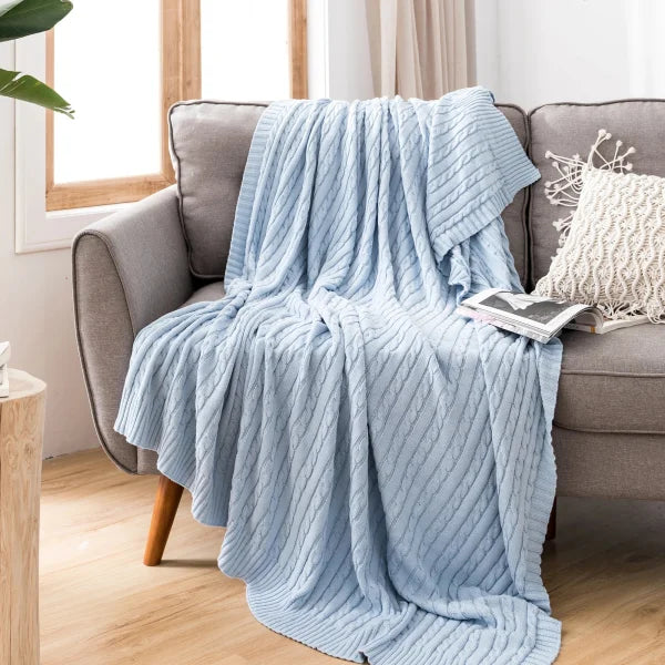 Plaid 100% coton