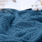 Plaid en mousseline de coton