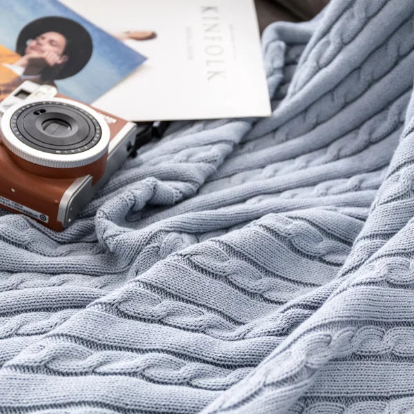 Plaid 100% coton