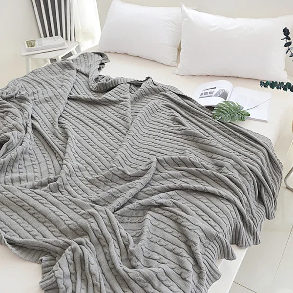 Plaid 100% coton