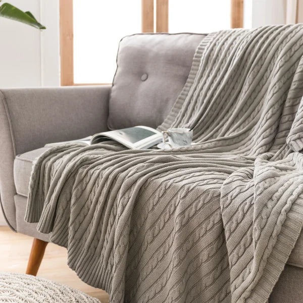 Plaid 100% coton