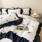 Parure de lit noir & blanc