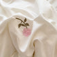 Parure de lit blanc