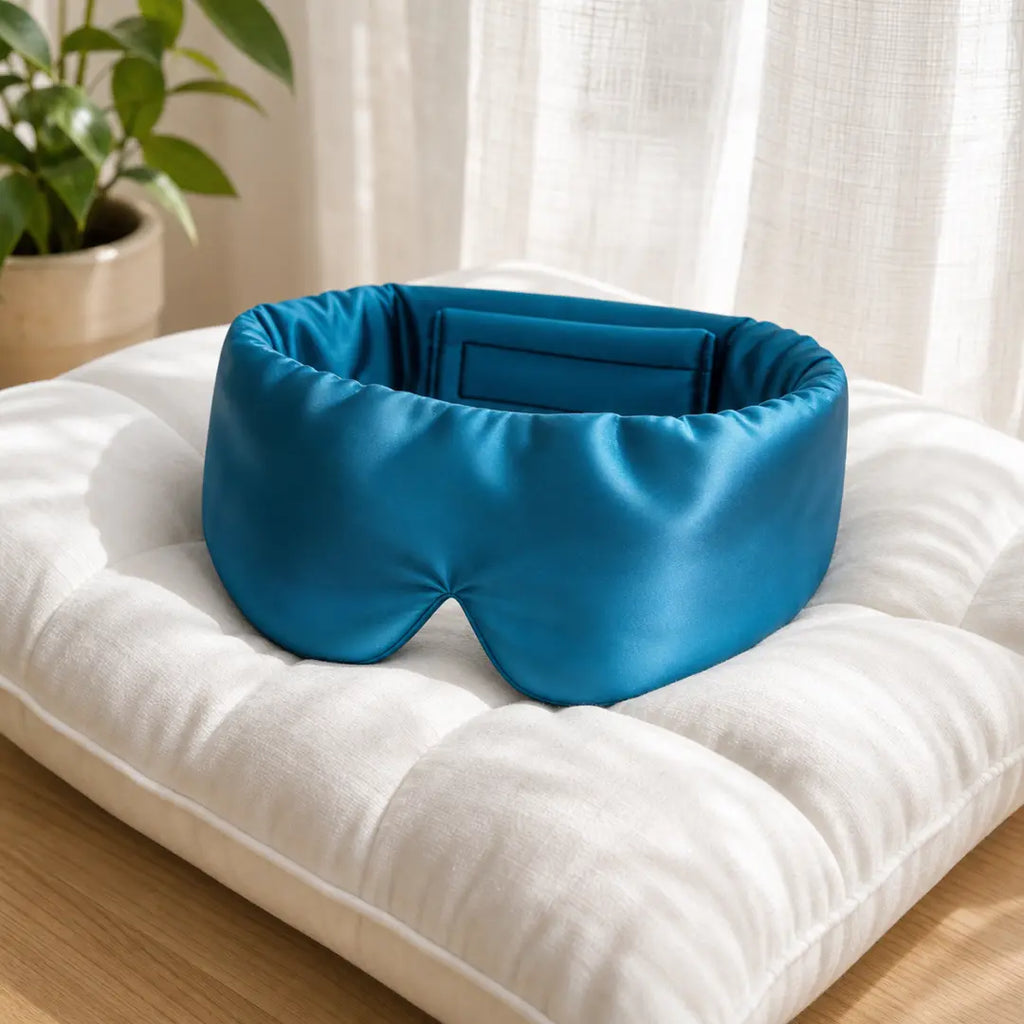 Bandeau de sommeil en soie de murier