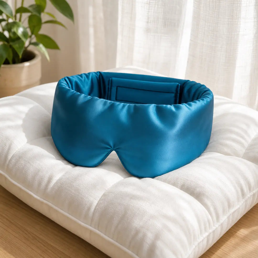Bandeau de sommeil en soie de murier
