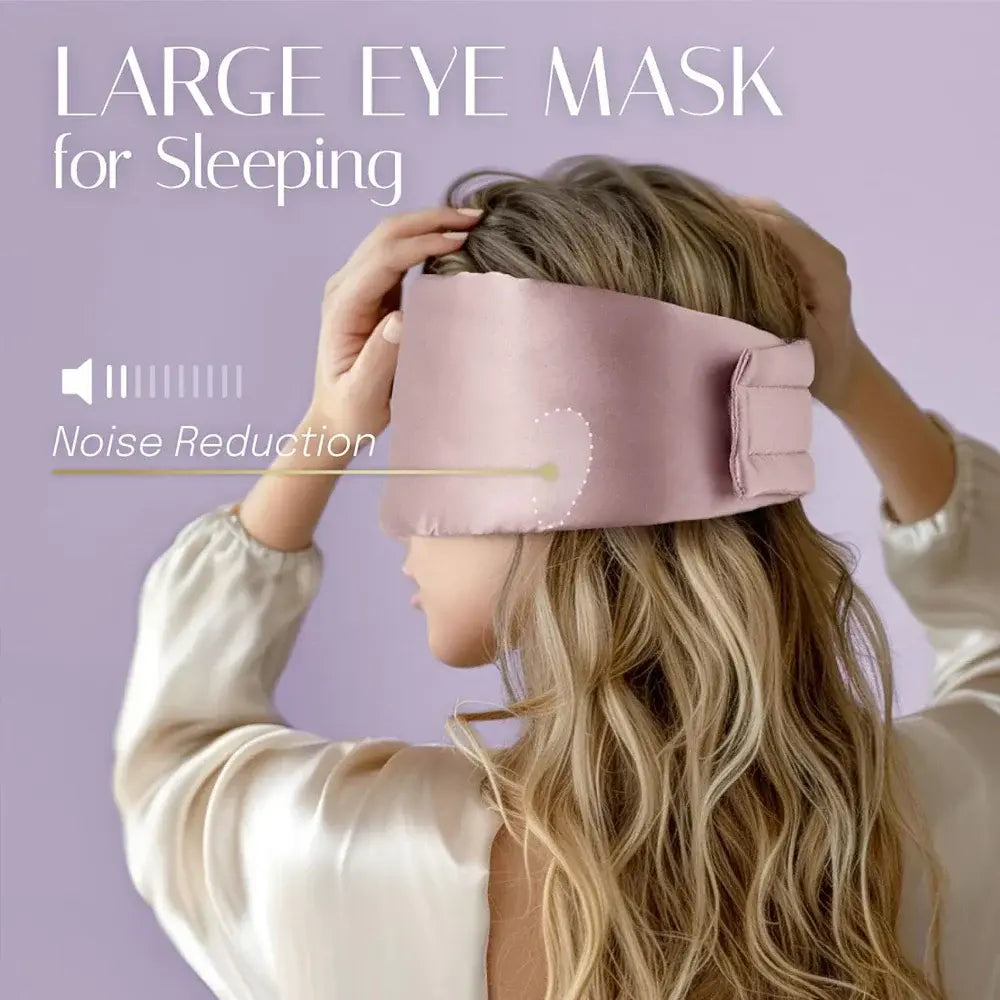 Bandeau de sommeil en soie de murier