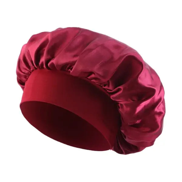 Bonnet de nuit en satin