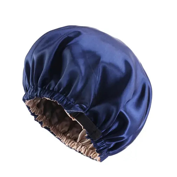 Bonnet de nuit en satin doublé