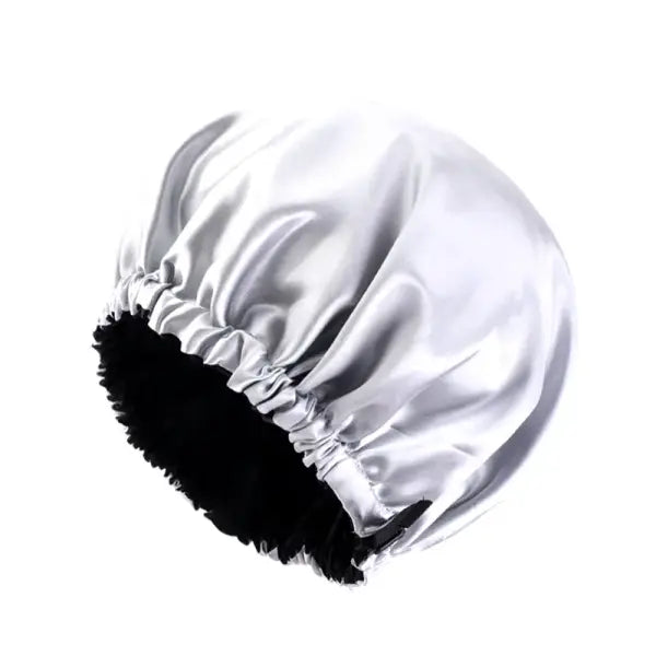 Bonnet de nuit en satin doublé
