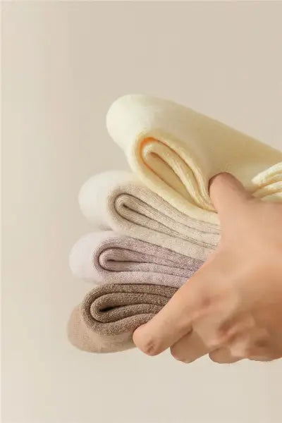 Chaussettes de nuit en maille douce