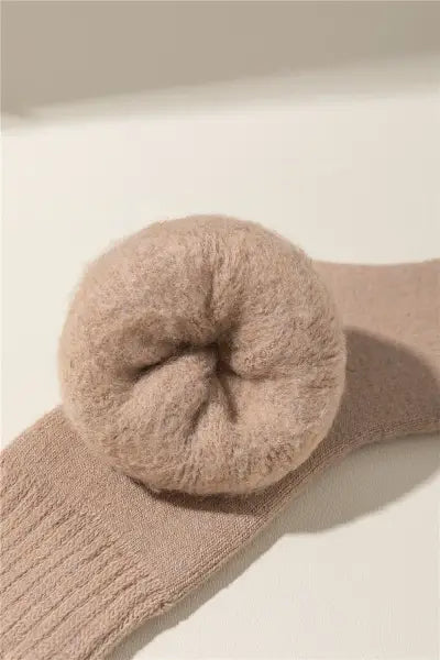 Chaussettes de nuit en maille douce