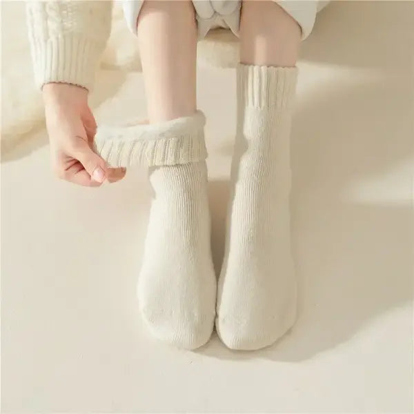 Chaussettes de nuit en maille douce