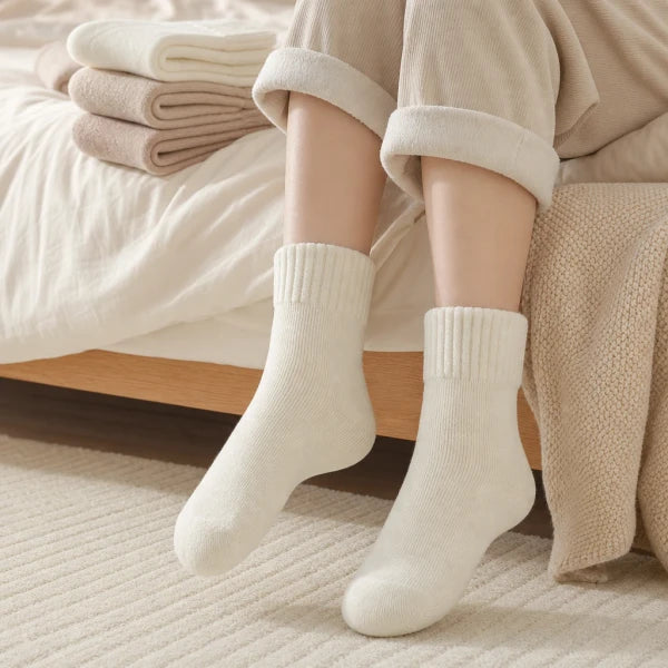 Chaussettes de nuit en maille douce
