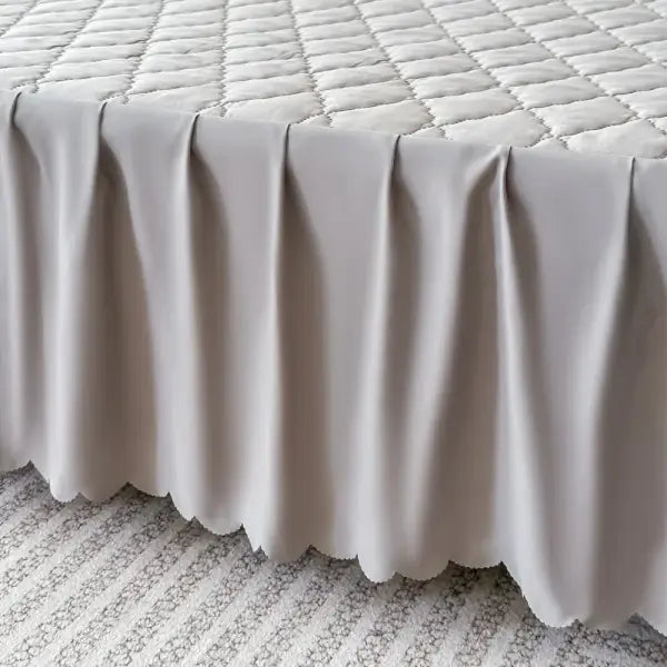 Jupe de lit matelassée imperméable