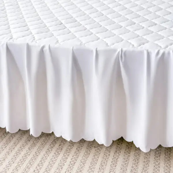 Jupe de lit matelassée imperméable