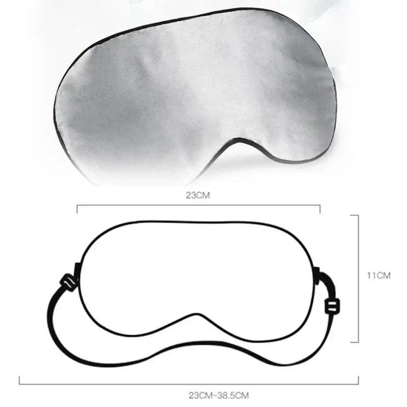 Masque de nuit en soie