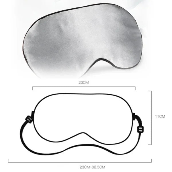 Masque de nuit en soie