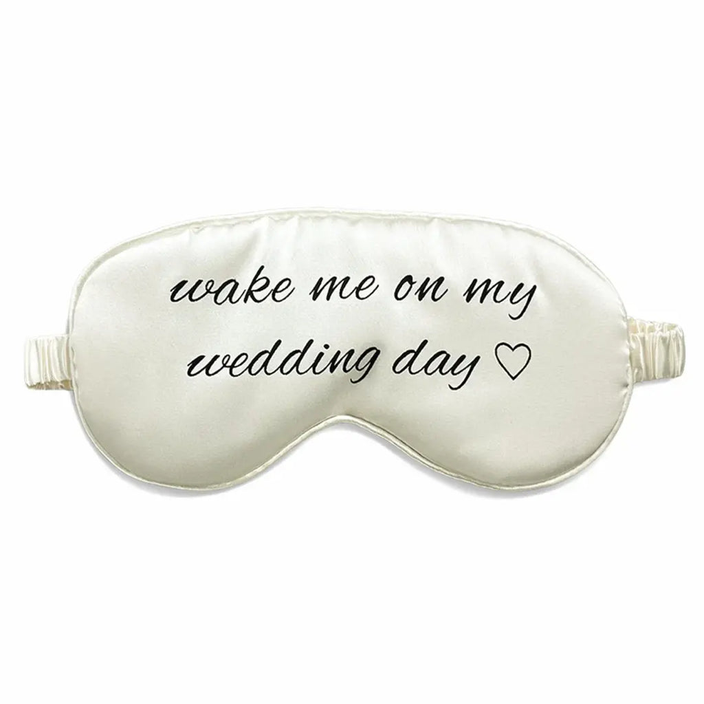 Masque de nuit en soie mariage