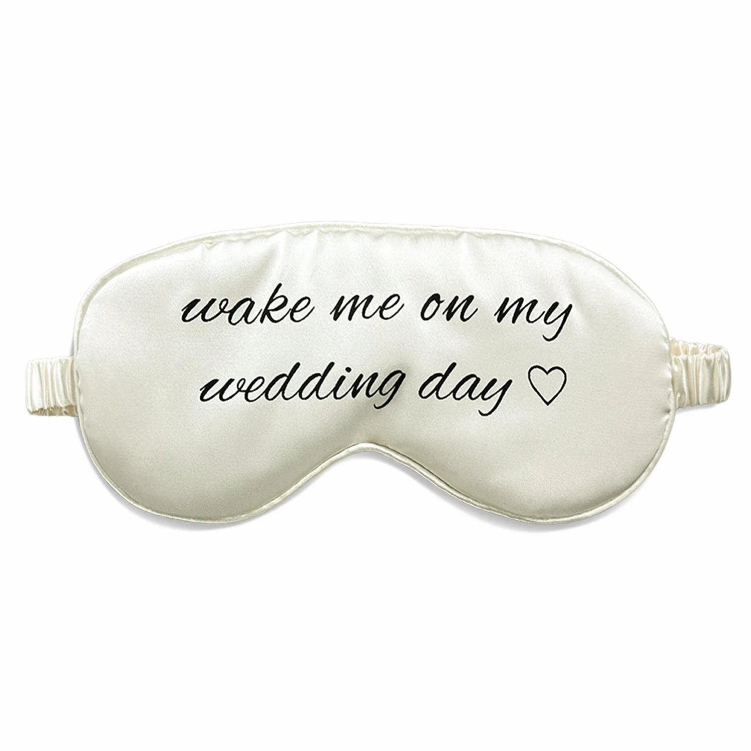 Masque de nuit en soie mariage
