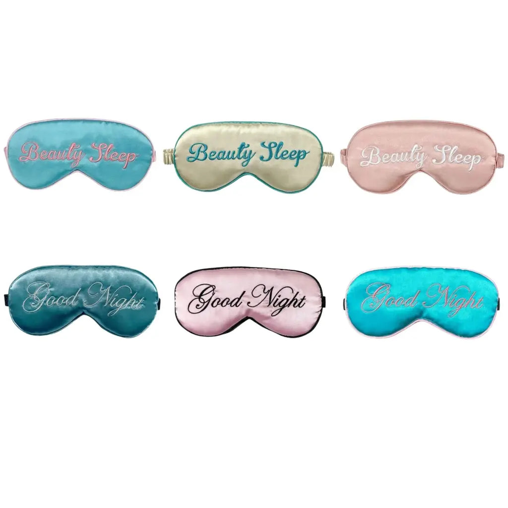 Masque de nuit en soie personnalisé