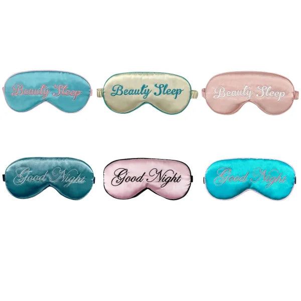 Masque de nuit en soie personnalisé