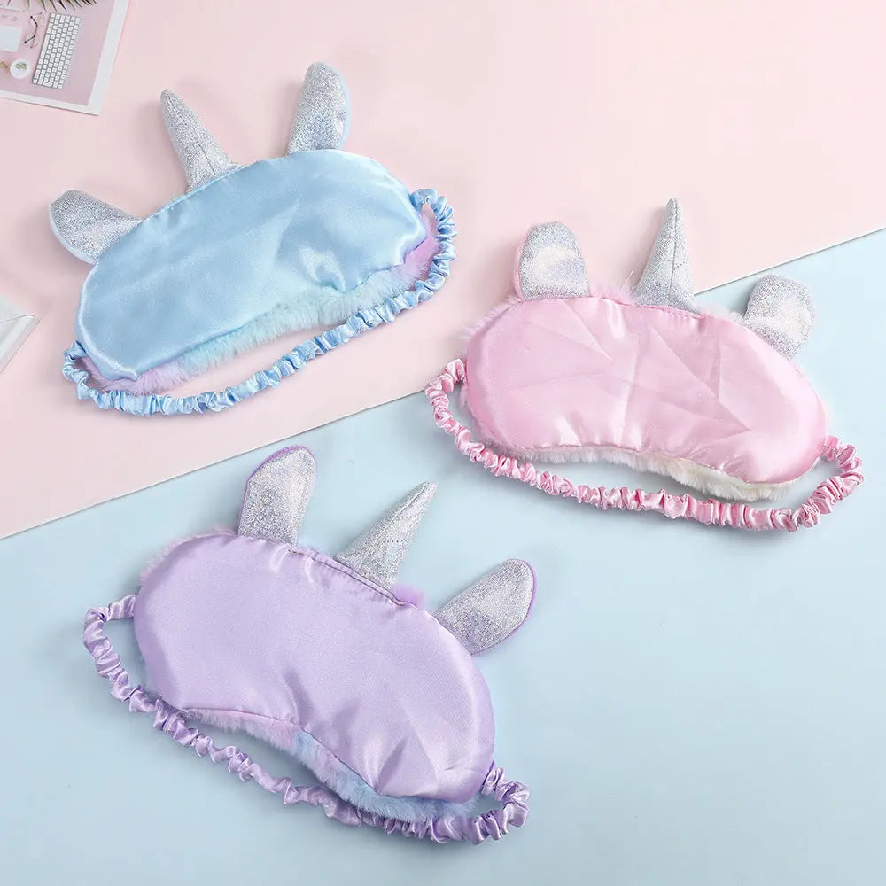 Masque de nuit licorne