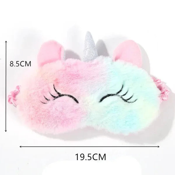 Masque de nuit licorne