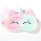 Masque de nuit licorne