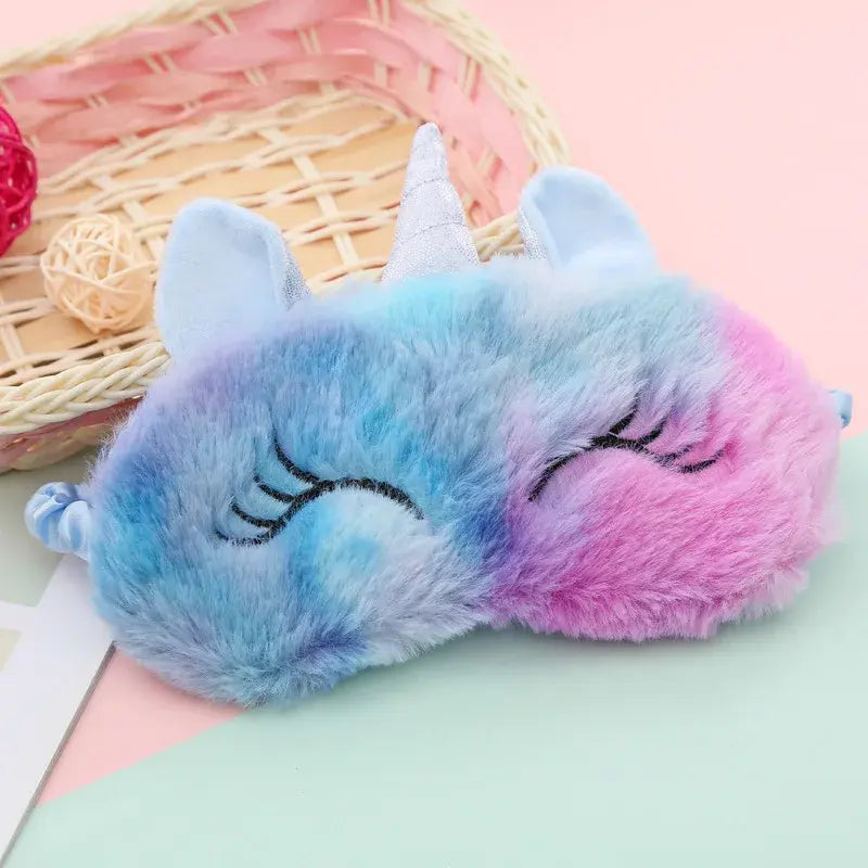 Masque de nuit licorne